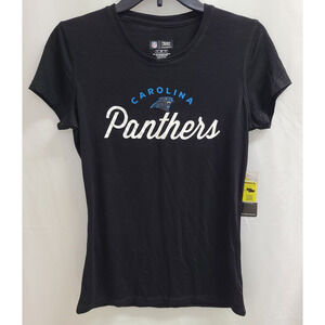 NFL Team Apparel Carolina Panthers Pajama T-Shirt Women's Size Small